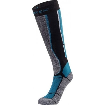 Unisex lyžařské ponožky KLIMATEX Torre modré
