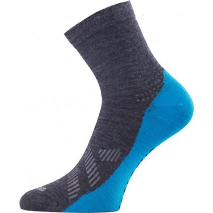 Unisex merino ponožky LASTING Fwt šedé