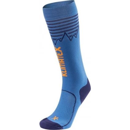 Dětské lyžařské ponožky KLIMATEX Tarok modré