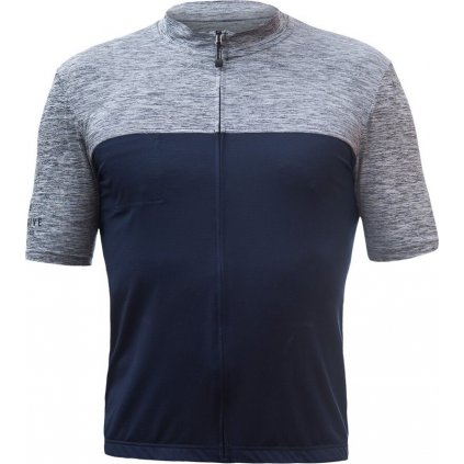 Pánský cyklistický dres SENSOR Cyklo Motion deep blue/šedá