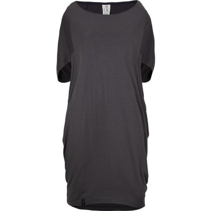 Dámské šaty WOOX Timanfaya Blackened Pearl