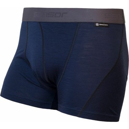 Pánské termo trenky SENSOR Merino Active deep blue