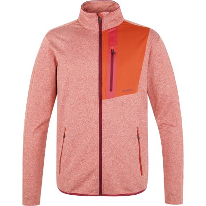 Pánská mikina HUSKY na zip Ane M oranžová (Velikost XXL)