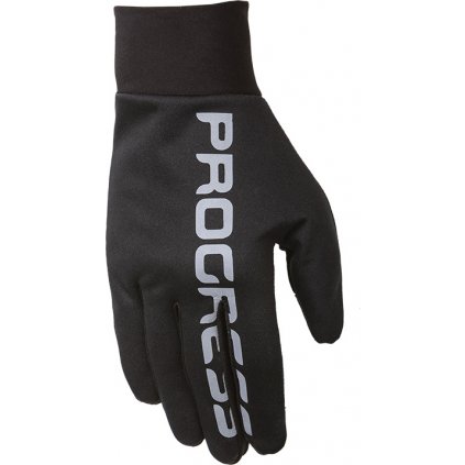 Běžecké rukavice PROGRESS Run Gloves černá