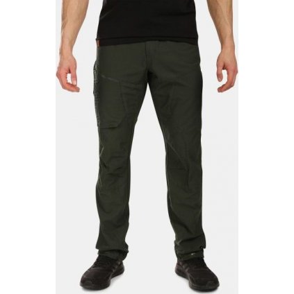 Pánské outdoorové kalhoty KILPI Jasper tmavě zelené