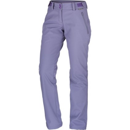 Dámské softshellové kalhoty NORTHFINDER Belen fialové