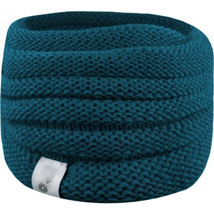 Pletený nákrčník UNUO Wrap, Kobaltová (Velikost UNI)