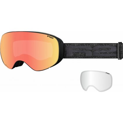 Unisex lyžařské brýle R2 Powder černé