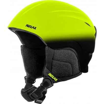 Dětská lyžařská helma RELAX Twister žlutá