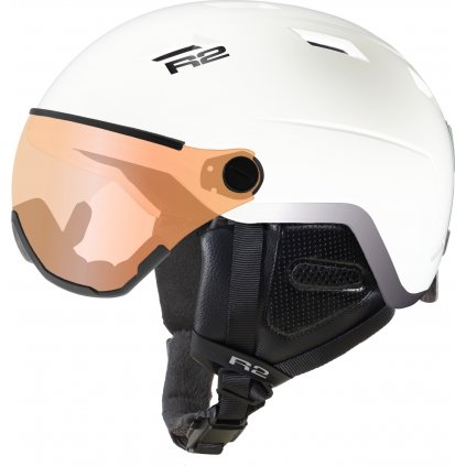 Unisex lyžařská helma R2 Panther bílá