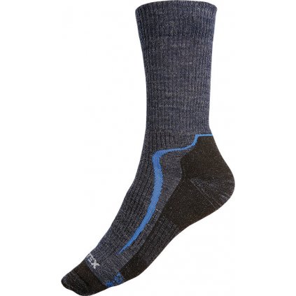Dětské merino ponožky LITEX vlněné šedé