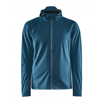 Pánská běžecká bunda CRAFT Adv Essence Hydro modrá