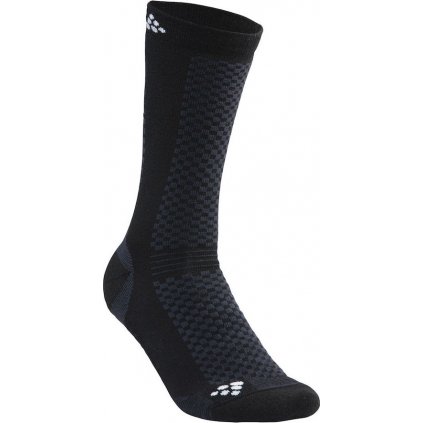 Set ponožek CRAFT Warm 2-pack černá