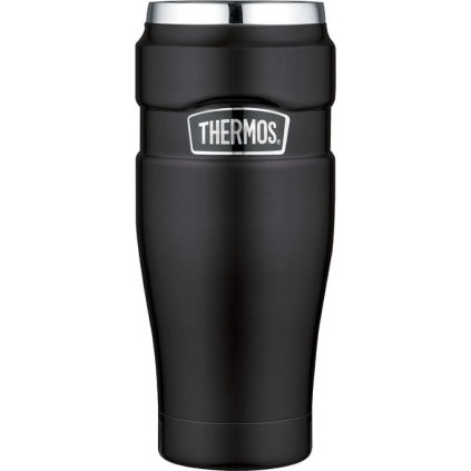 Vodotěsný termohrnek THERMOS Style - matně černá 470 ml