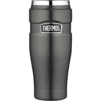 Vodotěsný termohrnek THERMOS Style - metalicky šedá 470 ml