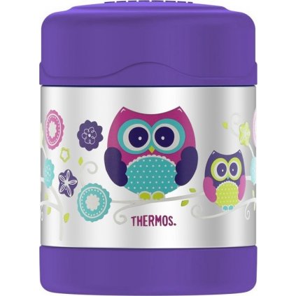 Dětská termoska na jídlo THERMOS FUNtainer - sova 290 ml