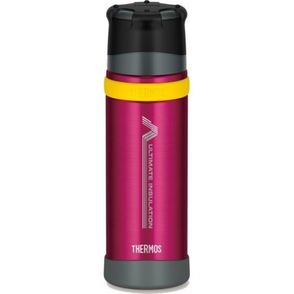 Termoska THERMOS Mountain FFX se šálkem do extrémních podmínek - vínově červená (burgundy) 500 ml