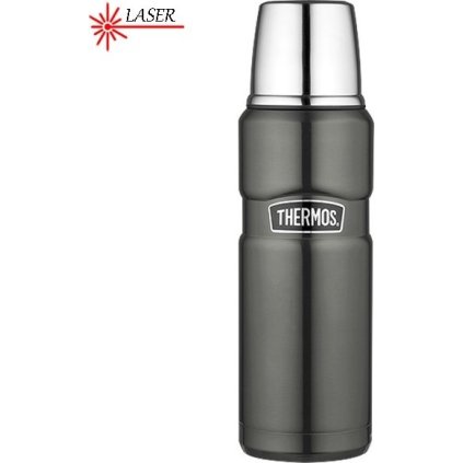 Termoska na nápoje THERMOS Style - metalicky šedá 470 ml