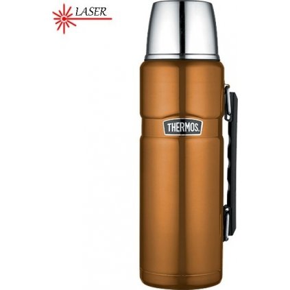 Termoska na nápoje THERMOS Style s madlem - měděná 1200 ml