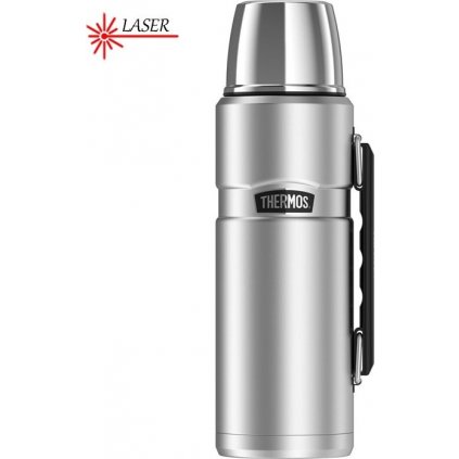 Termoska na nápoje THERMOS Style s madlem - nerez 1200 ml