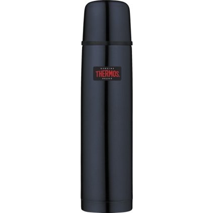 Termoska THERMOS Mountain FBB s tlačítkovým uzávěrem a šálkem - tmavě modrá 1000 ml