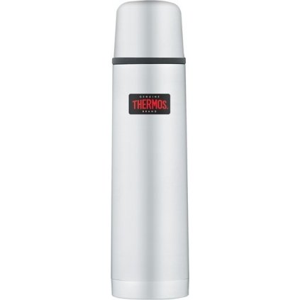 Termoska THERMOS Mountain s tlačítkovým uzávěrem a šálkem - nerez 1000 ml