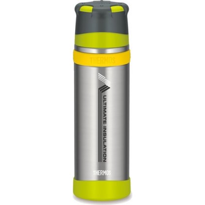 Termoska THERMOS Mountain se šálkem do extrémních podmínek - limetková 750 ml