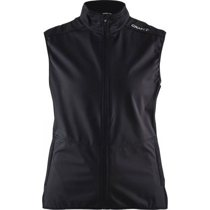 Dámská softshellová vesta CRAFT Core Warm černá