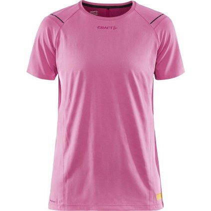 Dámské běžecké triko CRAFT Pro Hypervent Ss růžová