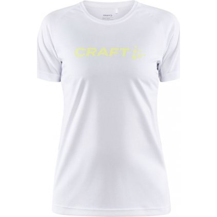 Dámské funkční triko CRAFT Core Essence Logo bílá