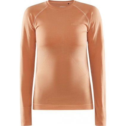 Dámské termo triko CRAFT Core Dry Active Comfort Ls oranžová