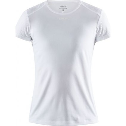 Dámské funkční triko CRAFT Adv Essence Slim Ss bílá