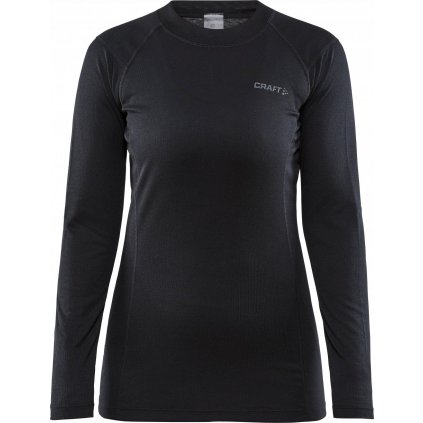 Dámský termo set CRAFT Core Warm Baselayer černá (Velikost XS)