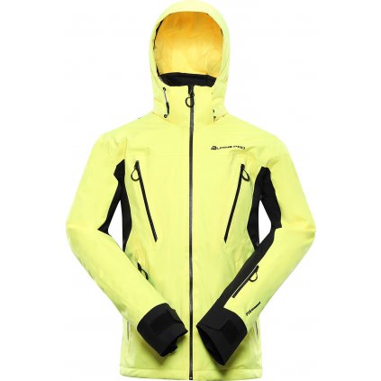 Pánská lyžařská bunda ALPINE PRO Gaes žlutá