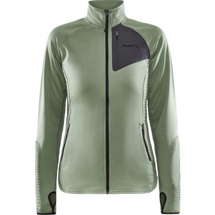 Dámská fleecová mikina CRAFT Adv Tech Fleece Thermal světle zelená