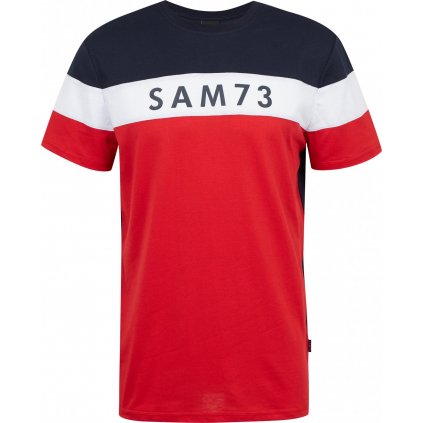 Pánské triko SAM73 kavix červené