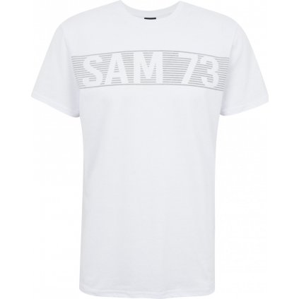 Pánské triko SAM73 barry bílé