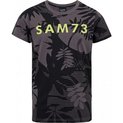 Chlapecké triko SAM 73 Theodore černé