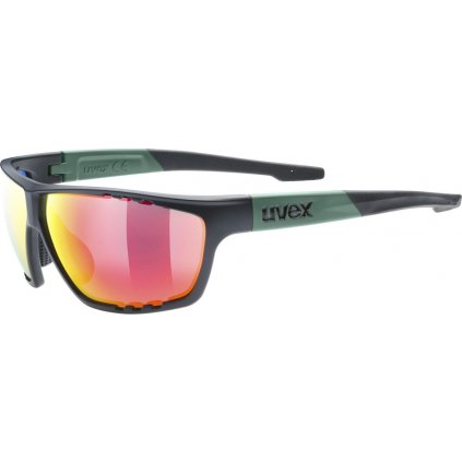 Sluneční brýle UVEX Sportstyle 706 zelenočerné