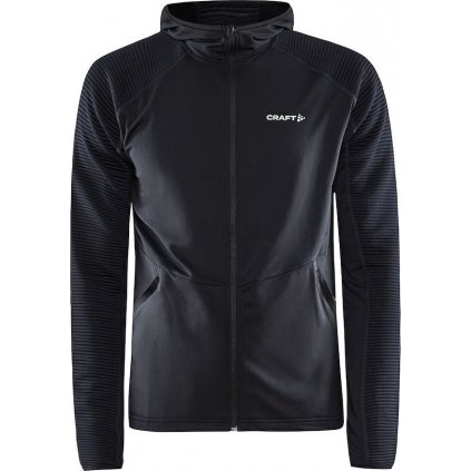 Pánská mikina CRAFT Adv HiT Zip Hoodie černá