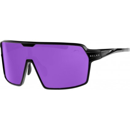Sportovní sluneční brýle RELAX Timor fialové