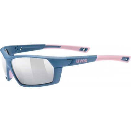 Sluneční brýle UVEX Sportstyle 225 růžovomodré