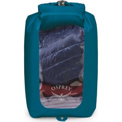 Voděodolný vak s okénkem OSPREY ultralight dry sack 20 l modrá