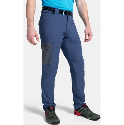 Pánské outdoorové kalhoty KILPI Ligne tmavě modré
