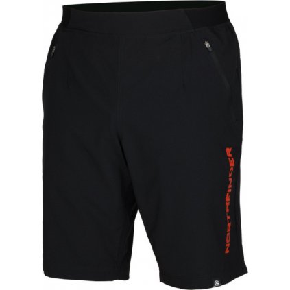 Pánské pružné šortky NORTHFINDER Jackson černé (VELIKOST M)