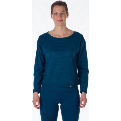 Dámské elastické tričko NORTHFINDER Natalie modré (VELIKOST M)