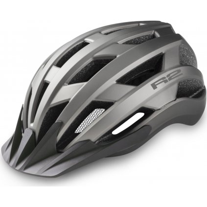 Unisex cyklistická helma R2 Explorer šedá