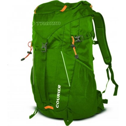 Batoh turistický TRIMM Courier 35l zelený (Velikost 35 l, Barva Green/Orange)