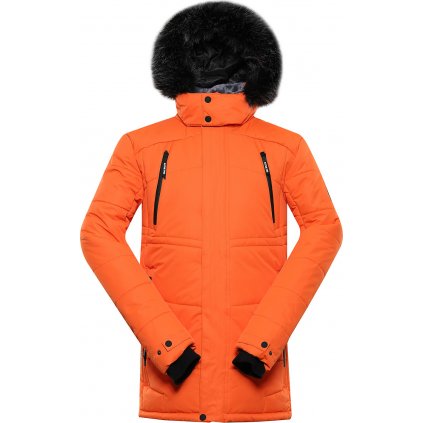 Pánská zimní bunda ALPINE PRO Molid oranžová