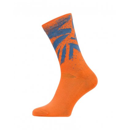 Enduro ponožky SILVINI Nereto oranžová